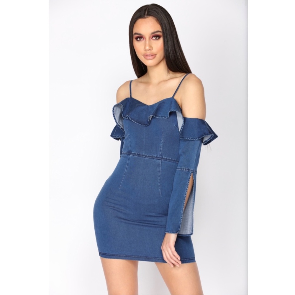 Ten I See Denim Dress